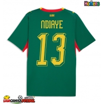 Camisa de Futebol Senegal Iliman Ndiaye #13 Equipamento Secundário Mundo 2026 Manga Curta